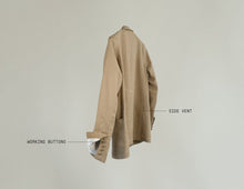 Load image into Gallery viewer, Khaki Hemp Linen Unlined Double Breasted Suit - SUITED ATELIER
